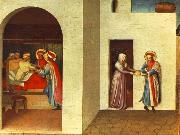 Fra Angelico The Healing of Palladia by Saint Cosmas and Saint Damian oil painting on canvas